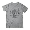 Promoted To Titi Est 2026 Pregnancy Announcement Flower Shirt & Hoodie | teecentury