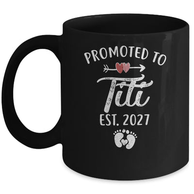 Promoted To Titi Est 2027 Funny First Time Mothers Day Mug | teecentury