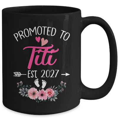 Promoted To Titi Est 2027 Mothers Day First Time Mug | teecentury