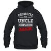 Promoted To Uncle Again 2024 Pregnancy Announcement Shirt & Hoodie | teecentury