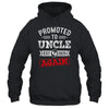 Promoted To Uncle Again 2025 Pregnancy Announcement Shirt & Hoodie | teecentury