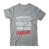 Promoted To Uncle Again 2026 Pregnancy Announcement Shirt & Hoodie | teecentury