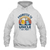 Promoted To Uncle Est 2024 First Time Fathers Day Vintage Shirt & Hoodie | teecentury