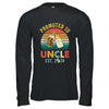 Promoted To Uncle Est 2024 Vintage New Uncle Fathers Day Shirt & Hoodie | teecentury