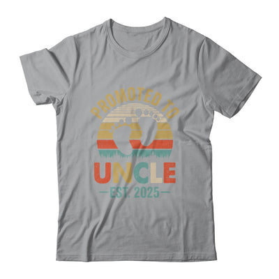 Promoted To Uncle Est 2025 Fathers Day Vintage Shirt & Hoodie | teecentury