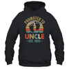Promoted To Uncle Est 2025 Fathers Day Vintage Shirt & Hoodie | teecentury
