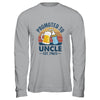 Promoted To Uncle Est 2025 First Time Fathers Day Vintage Shirt & Hoodie | teecentury