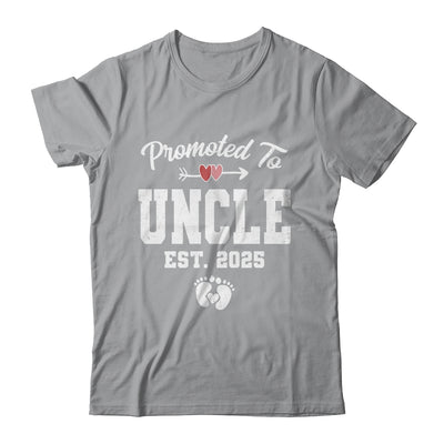 Promoted To Uncle Est 2025 Funny First Time Fathers Day Shirt & Hoodie | teecentury