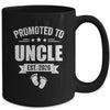 Promoted To Uncle Est 2026 Fathers Day First Time New Uncle Mug | teecentury
