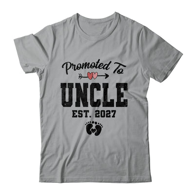 Promoted To Uncle Est 2027 First Time Fathers Day Shirt & Hoodie | teecentury