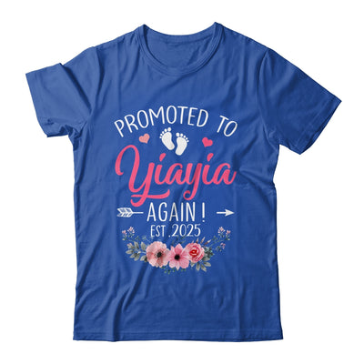 Promoted To Yiayia Again Est 2025 Mothers Day Shirt & Tank Top | teecentury