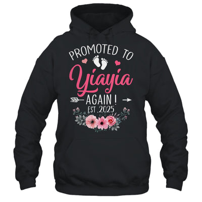 Promoted To Yiayia Again Est 2025 Mothers Day Shirt & Tank Top | teecentury