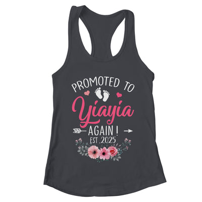Promoted To Yiayia Again Est 2025 Mothers Day Shirt & Tank Top | teecentury