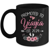 Promoted To Yiayia Est 2024 Mothers Day First Time Mug | teecentury