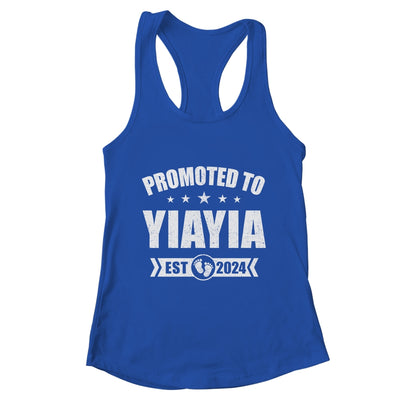 Promoted To Yiayia Est 2024 Mothers Day First Time New Shirt & Tank Top | teecentury