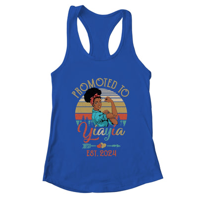 Promoted To Yiayia Est 2024 Vintage First Time Yiayia Shirt & Tank Top | teecentury