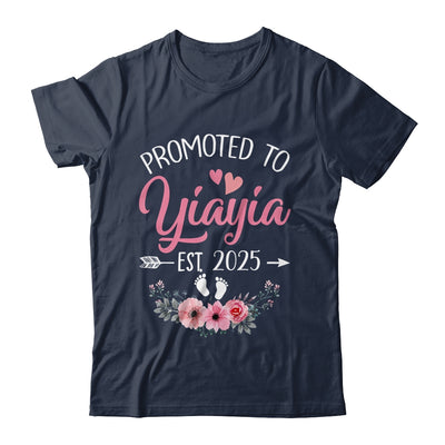 Promoted To Yiayia Est 2025 Mothers Day First Time Shirt & Tank Top | teecentury