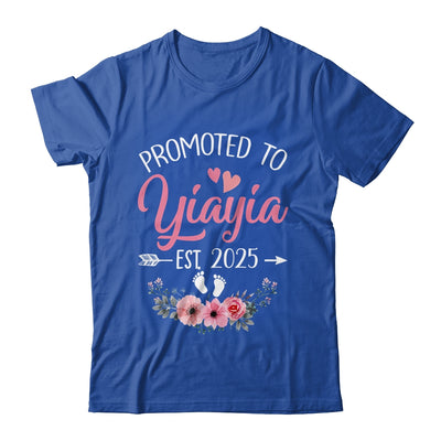 Promoted To Yiayia Est 2025 Mothers Day First Time Shirt & Tank Top | teecentury