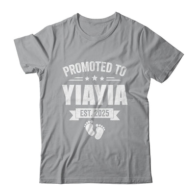Promoted To Yiayia Est 2025 Mothers Day First Time New Shirt & Tank Top | teecentury
