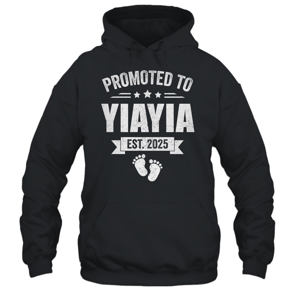 Promoted To Yiayia Est 2025 Mothers Day First Time New Shirt & Tank Top | teecentury