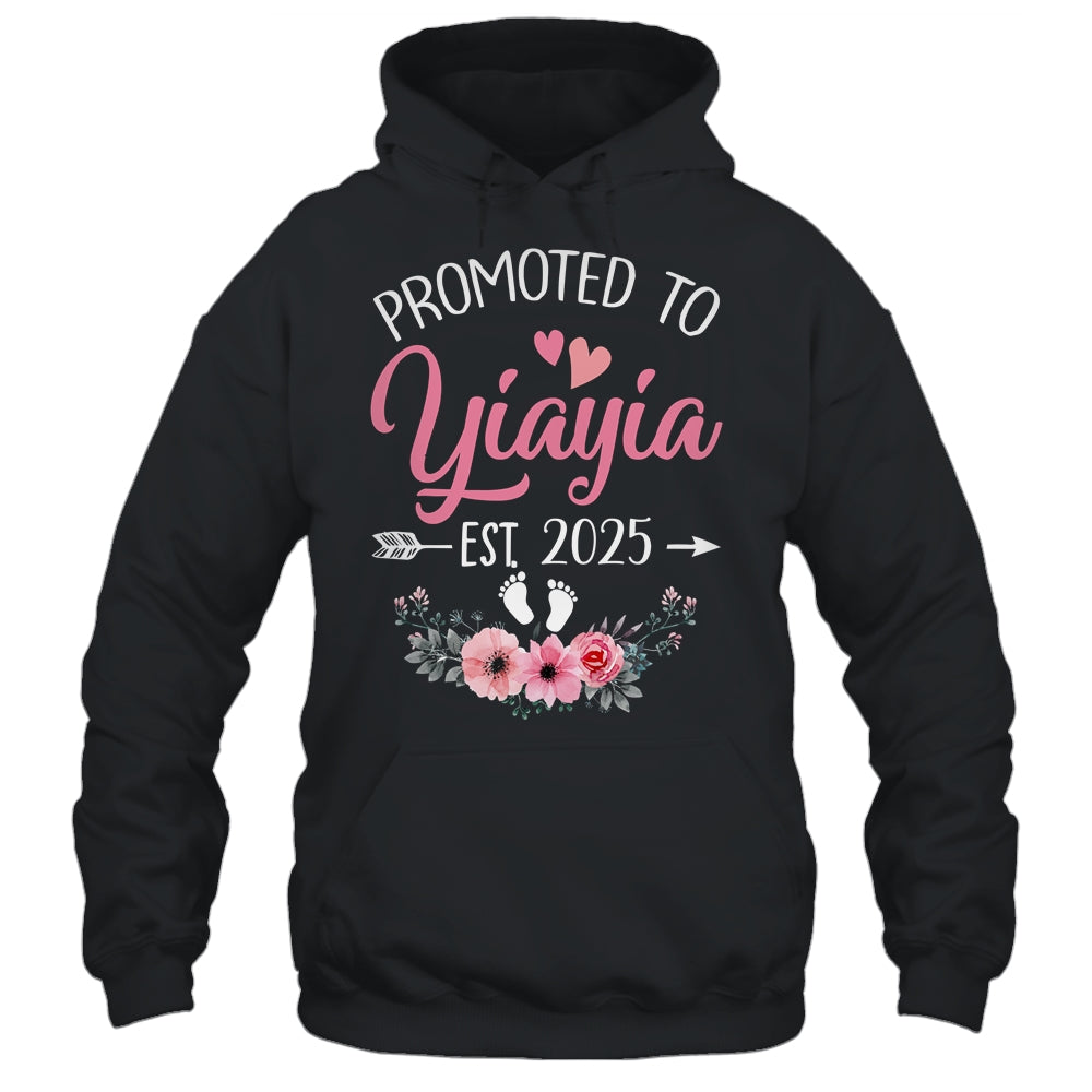 Promoted To Yiayia Est 2025 Mothers Day First Time Shirt & Tank Top | teecentury