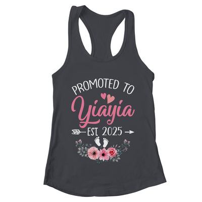 Promoted To Yiayia Est 2025 Mothers Day First Time Shirt & Tank Top | teecentury