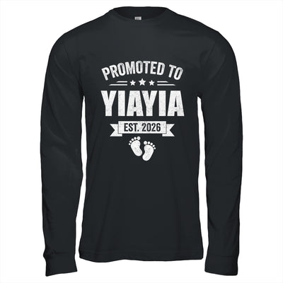 Promoted To Yiayia Est 2026 Mothers Day First Time New Shirt & Hoodie | teecentury