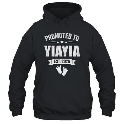 Promoted To Yiayia Est 2026 Mothers Day First Time New Shirt & Hoodie | teecentury