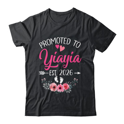 Promoted To Yiayia Est 2026 Mothers Day First Time Shirt & Tank Top | teecentury