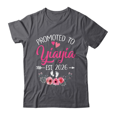 Promoted To Yiayia Est 2026 Mothers Day First Time Shirt & Tank Top | teecentury