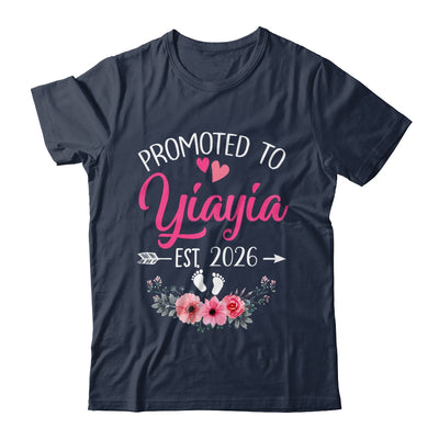 Promoted To Yiayia Est 2026 Mothers Day First Time Shirt & Tank Top | teecentury
