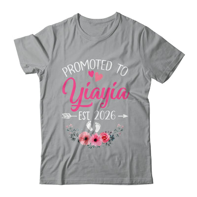 Promoted To Yiayia Est 2026 Mothers Day First Time Shirt & Tank Top | teecentury
