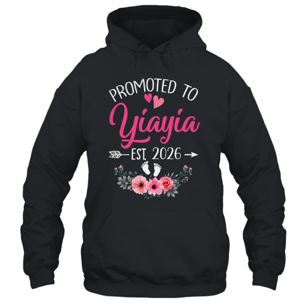 Promoted To Yiayia Est 2026 Mothers Day First Time Shirt & Tank Top | teecentury