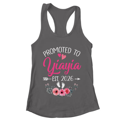 Promoted To Yiayia Est 2026 Mothers Day First Time Shirt & Tank Top | teecentury