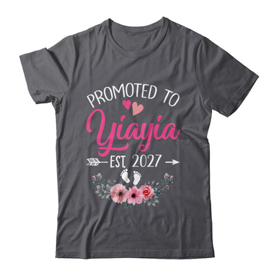 Promoted To Yiayia Est 2027 Mothers Day First Time Shirt & Tank Top | teecentury