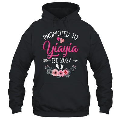 Promoted To Yiayia Est 2027 Mothers Day First Time Shirt & Tank Top | teecentury