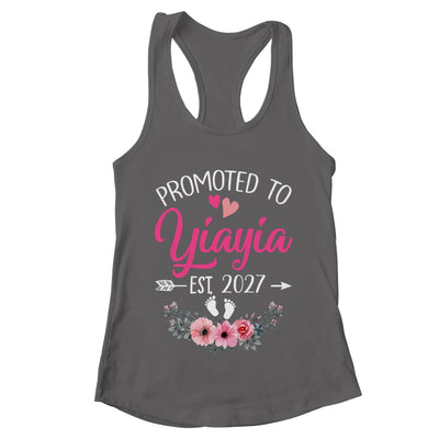 Promoted To Yiayia Est 2027 Mothers Day First Time Shirt & Tank Top | teecentury