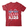 Protect Trans Kids LGBT Pride Support Transgender Groovy Shirt & Tank Top | teecentury