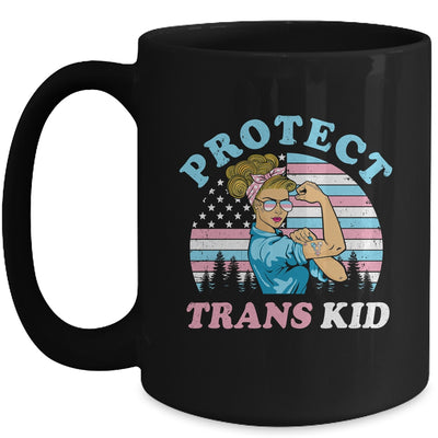 Protect Trans Kids LGBT Support Transgender LGBT Pride Women Mug | teecentury