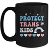 Protect Trans Kids Transgender LGBT Pride Trans Kids Mug | teecentury
