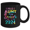 Proud Aunt Class Of 2024 Graduate Senior 24 Tie Dye Mug | teecentury