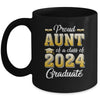 Proud Aunt Of A Class Of 2024 Graduate Senior Graduation Mug | teecentury