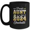 Proud Aunt Of A Class Of 2024 Graduate Senior Graduation Mug | teecentury
