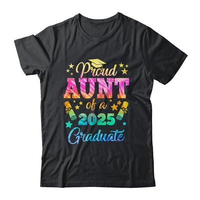 Proud Aunt Of A Class Of 2027 Graduate Senior 26 Tie Dye Shirt & Hoodie | teecentury