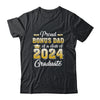 Proud Bonus Dad Of A Class Of 2024 Graduate Senior Graduation Shirt & Hoodie | teecentury