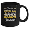 Proud Bonus Dad Of A Class Of 2024 Graduate Senior Graduation Mug | teecentury