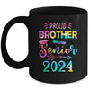 Proud Brother Class Of 2024 Graduate Senior 24 Tie Dye Mug | teecentury