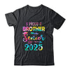 Proud Brother Class Of 2025 Graduate Senior 25 Tie Dye Shirt & Hoodie | teecentury