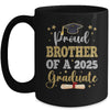Proud Brother Of A 2025 Graduate Senior Class Of 2025 Graduation Mug | teecentury