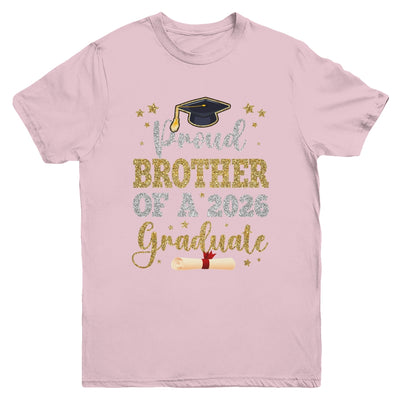 Proud Brother Of A 2026 Graduate Senior Class Of 2026 Graduation Youth Shirt | teecentury